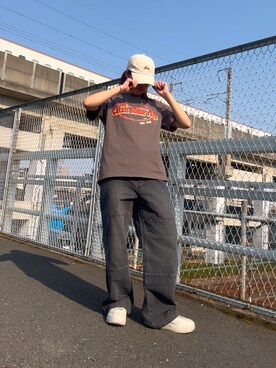「SHEL’TTER（シェルター）のアイテム」を使った、tamagoさん（レディース・160cm）の春コーディネート