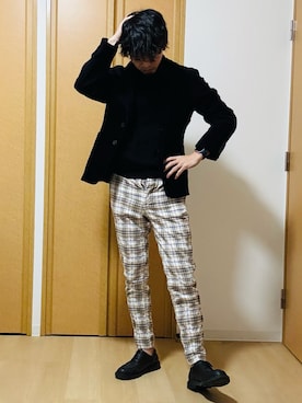 けにっくす憤怒。さんの（MONSIEUR NICOLE | ムッシュニコル）を使ったコーディネート