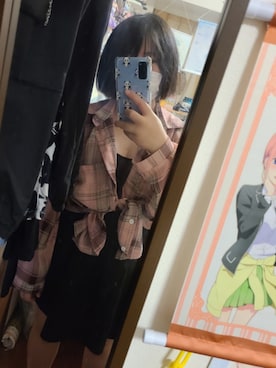 「アイテム（ワンピース/ドレス）」を使った、中村灰夜さん（レディース・144cm）の秋コーディネート