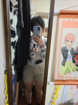 「Libby&Rose（リビーアンドローズ）のアイテム」を使った、中村灰夜さん（レディース・144cm）の春コーディネート