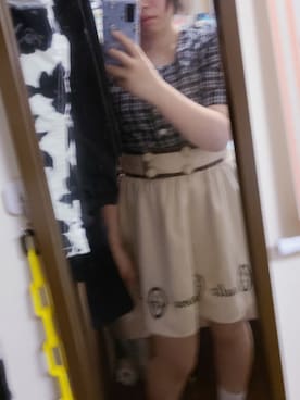 「アイテム（スカート）」を使った、中村灰夜さん（レディース・144cm）の夏コーディネート