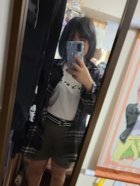 「アイテム（トップス）」を使った、中村灰夜さん（レディース・144cm）の秋コーディネート
