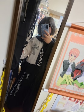 「アイテム（パンツ）」を使った、中村灰夜さん（レディース・144cm）の秋コーディネート
