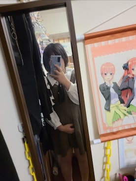 「アイテム（フォーマルスーツ/小物）」を使った、中村灰夜さん（レディース・144cm）の秋コーディネート