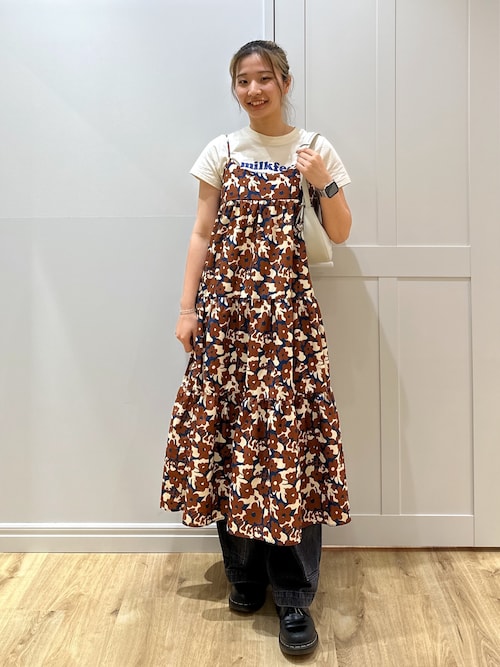 セール】FLORAL ALL OVER PATTERN DRESS（ワンピース）｜MILKFED