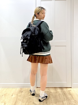 「アイテム（キーホルダー）」を使った、せいらさん（レディース・163cm）の秋コーディネート