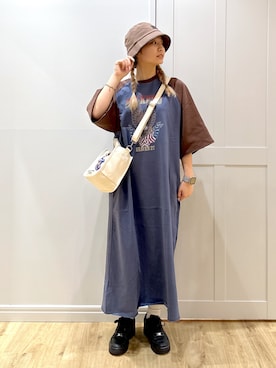 「アイテム（キーホルダー）」を使った、せいらさん（レディース・163cm・20代）の夏コーディネート