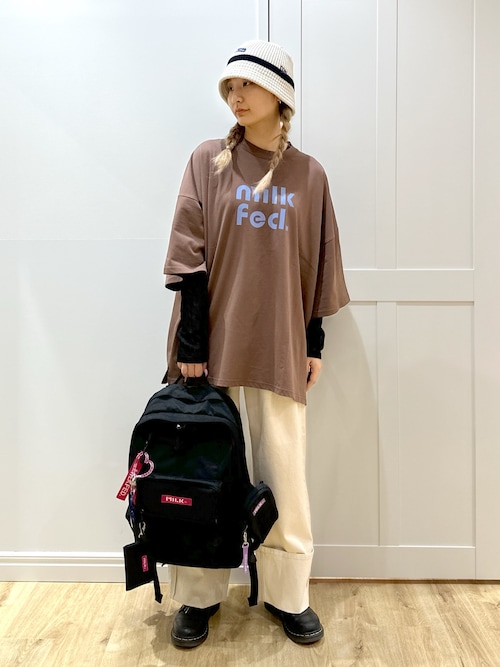 MILKFED. × NEWERA BAR KNIT HAT
