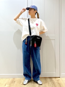 「アイテム（キーホルダー）」を使った、せいらさん（レディース・163cm・20代）の秋コーディネート