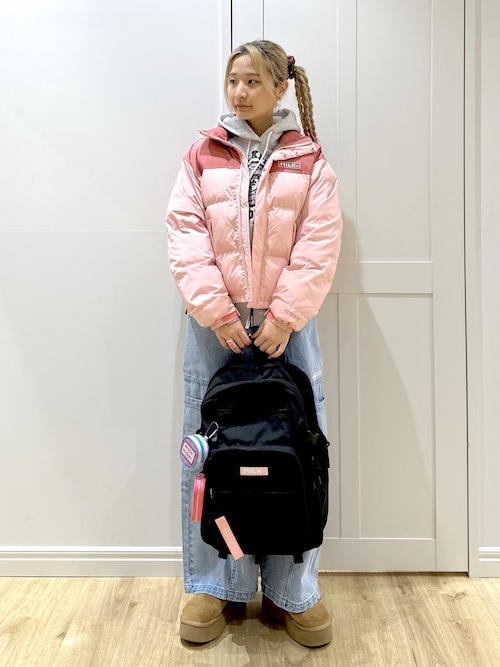 MILKFED. × CHAMPION COLLEGE LOGO SWEAT HOODIE