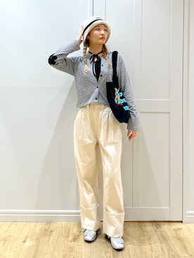 「アイテム（キーホルダー）」を使った、せいらさん（レディース・163cm・20代）の秋コーディネート