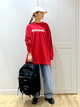「アイテム（財布/小物）」を使った、せいらさん（レディース・163cm）の夏コーディネート
