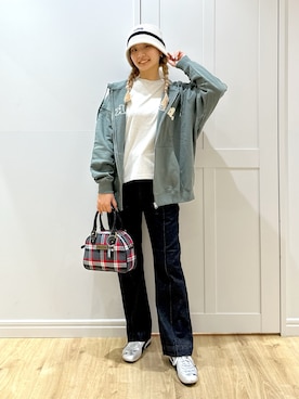 「アイテム（キーホルダー）」を使った、せいらさん（レディース・163cm・20代）の秋コーディネート