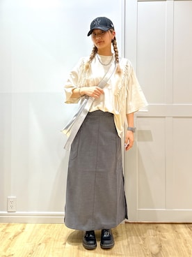 「アイテム（その他シューズ）」を使った、せいらさん（レディース・163cm・20代）の夏コーディネート