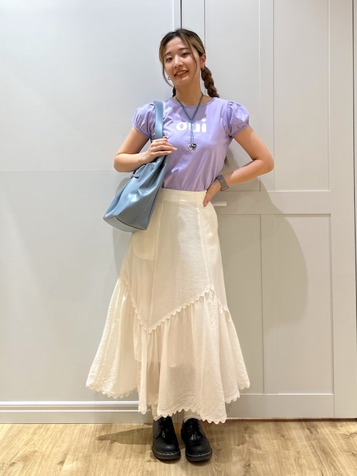 セール】OUI PUFF SLEEVE TOP（Tシャツ/カットソー）｜MILKFED