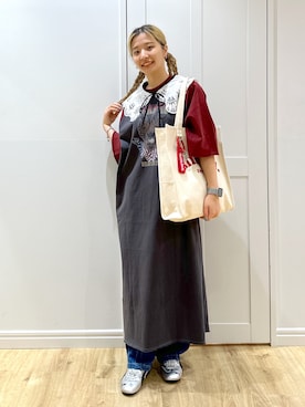 「アイテム（キーホルダー）」を使った、せいらさん（レディース・163cm・20代）の秋コーディネート