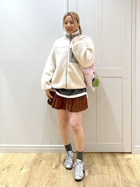 「アイテム（ポーチ）」を使った、せいらさん（レディース・163cm・20代）の冬コーディネート