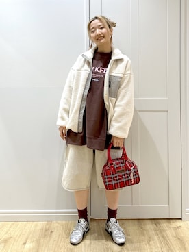 「アイテム（キーホルダー）」を使った、せいらさん（レディース・163cm・20代）の冬コーディネート