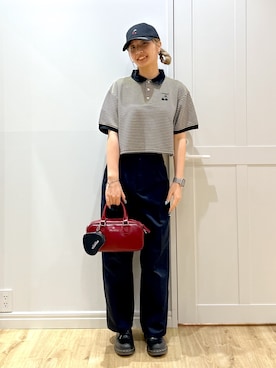 「アイテム（ポーチ）」を使った、せいらさん（レディース・163cm・20代）の夏コーディネート