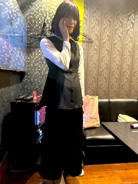 「アイテム（パンツ）」を使った、ひかりさん（レディース・174cm・10代）の秋コーディネート