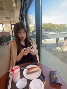 「GRL（グレイル）のアイテム（ジャケット/アウター）」を使った、miirukycodeさん（骨格ストレート・レディース・153cm）の冬コーディネート