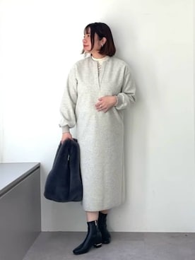 Yukaさん（骨格ストレート・レディース・162cm）の冬コーディネート