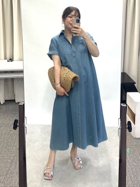 「EVOL（イーボル）のアイテム」を使った、Yukaさん（骨格ストレート・レディース・162cm）の春コーディネート
