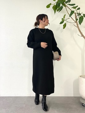 Yukaさん（骨格ストレート・レディース・162cm）の冬コーディネート