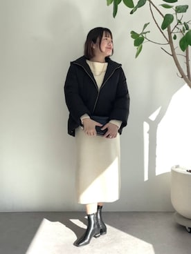 Yukaさん（骨格ストレート・レディース・162cm）の冬コーディネート