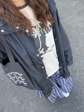 「JAM（ジャム）のアイテム」を使った、nonchさん（レディース・160cm）の冬コーディネート