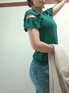 「アイリナ」｜ぱ～んさん（レディース・165cm）の秋コーディネート