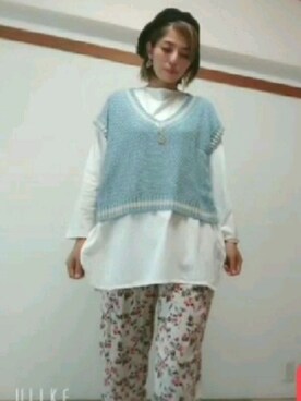 「アイリナ」｜ぱ～んさん（レディース・165cm）の秋コーディネート