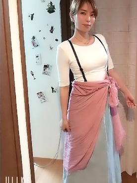 「アイリナ」｜ぱ～んさん（レディース・165cm）の春コーディネート
