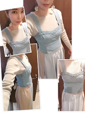 「アイリナ」｜ぱ～んさん（レディース・165cm）の秋コーディネート