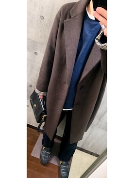 「オールドコーチ」｜「アイテム（ジャケット/アウター）」を使った、keenさん（メンズ・169cm）の冬コーディネート