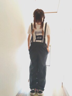 「I am I （アイアムアイ）のアイテム（トップス）」を使った、せのさん（レディース・149cm）の夏コーディネート