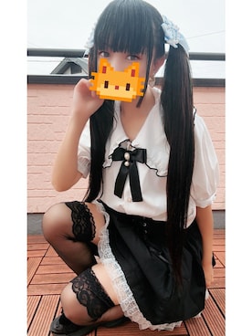 「tutuanna（チュチュアンナ）のアイテム（ソックス/靴下）」を使った、せのさん（レディース・148cm）の秋コーディネート