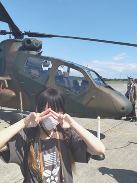 「空軍」｜せのさん（レディース・149cm）の春コーディネート