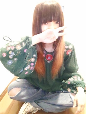 「McDonalds（マクドナルド）のアイテム」を使った、せのさん（レディース・149cm）の秋コーディネート