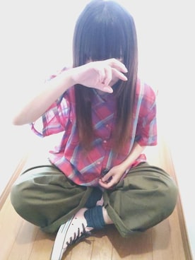 「くつした」｜せのさん（レディース・149cm）の夏コーディネート