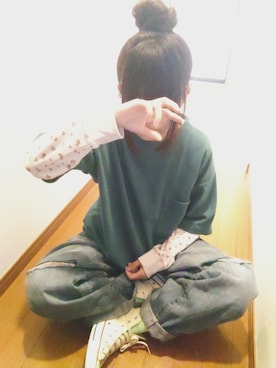 「CINEMA CLUB（シネマクラブ）のアイテム」を使った、せのさん（レディース・149cm）の秋コーディネート