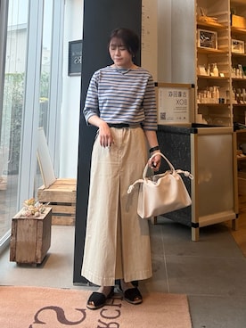 moeさん（レディース・159cm）の春コーディネート