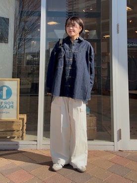 moeさん（レディース・159cm）の冬コーディネート