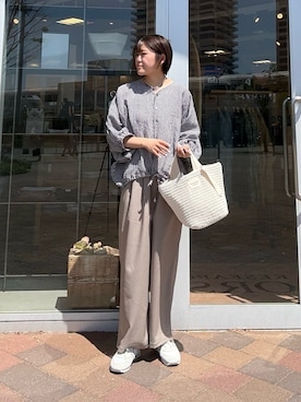 moeさん（レディース・159cm）の春コーディネート