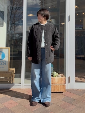 moeさん（レディース・159cm）の冬コーディネート