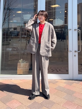 moeさん（レディース・159cm）の春コーディネート