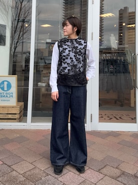 moeさん(レディース・159cm)の春コーディネート