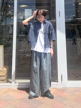 moeさん（レディース・159cm）の春コーディネート