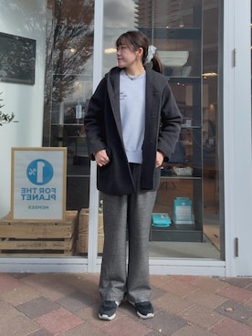 「doors」｜「アイテム（ジャケット/アウター）」を使った、moeさん（レディース・159cm）の秋コーディネート