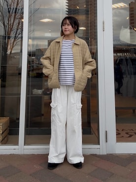 moeさん（レディース・159cm）の春コーディネート